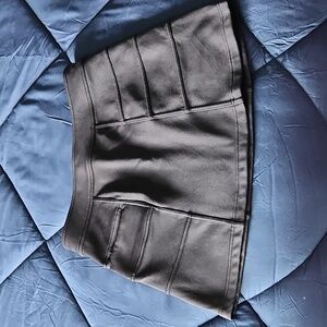 Athleta Blizzard fleece-lined Black Mini Skirt